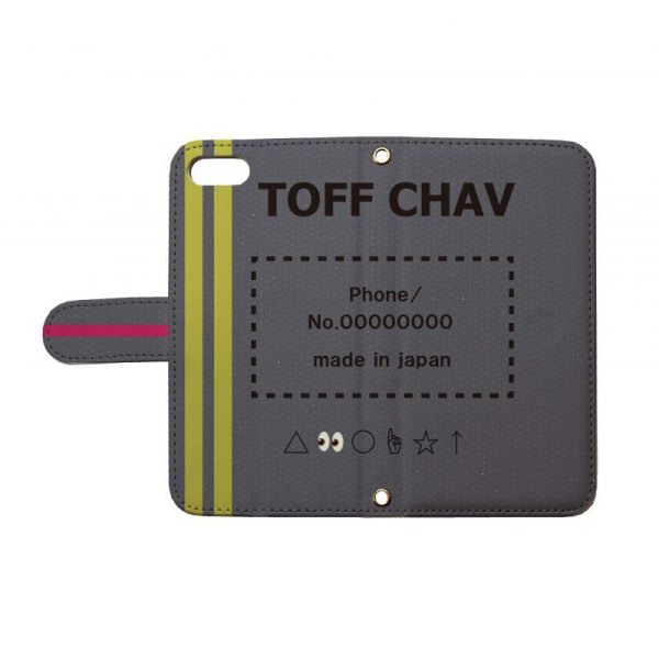 画像1: [TOFF CHAV]toff-22 スマホケース 全機種対応 手帳型 (1)