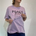 画像2: [cocora]トップス・Tシャツ PEACE cocoにゃんＴ (2)