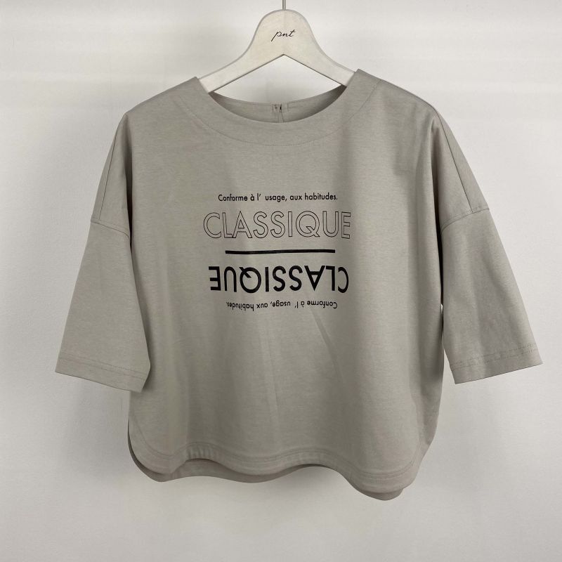 Pnt トップス Tシャツ 英字プリント カットソー Goods Express Pnt トップス Tシャツ 英字プリント カットソー Goods Express