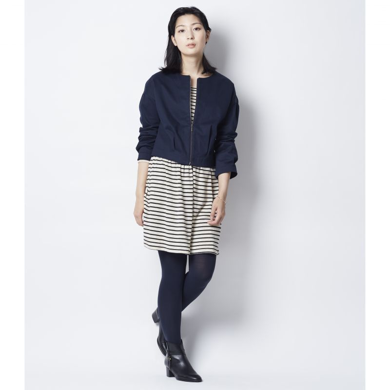 PNT] ジップアップショートジャケット - Goods-express